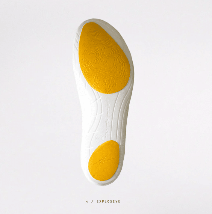 spo explosive drop in midsole